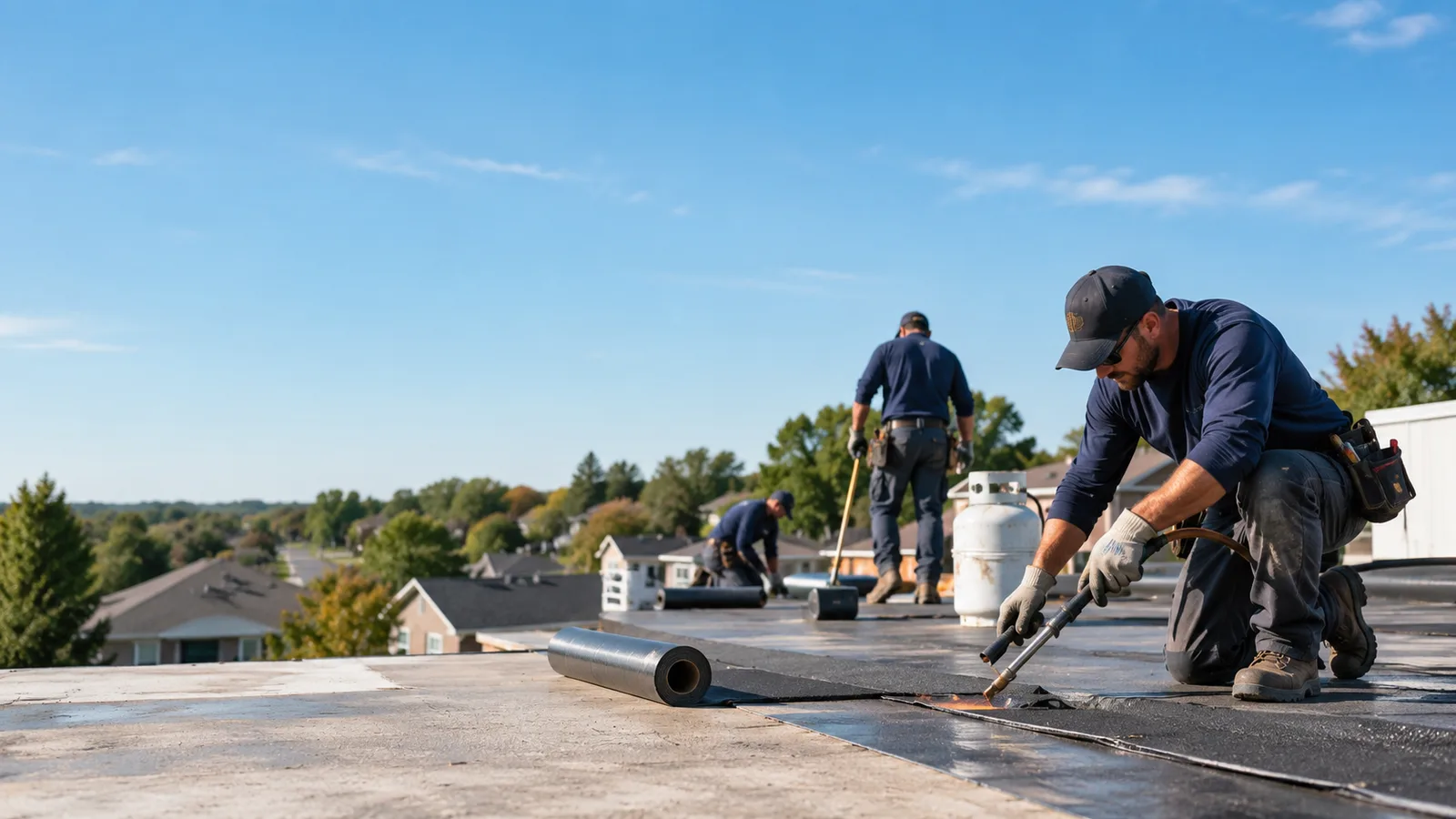 Flat Roof Leak Repair providers in Booker, TX